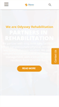 Mobile Screenshot of odysseyrehab.com